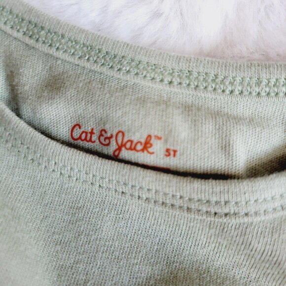 Cat & Jack Toddler Girls' 2pk Adaptive Short Sleeve Dress (5T) 4KIDB-AC - Picture 9 of 9